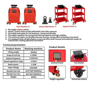 Simulador de Carretera para Inspección de Chasis de Automóviles, Máquina de Prueba de Suspensión, Sistema de Medición 2D Metálico para <span class=keywords><strong>Taller</strong></span> Automotriz, Precio de Fábrica - Product Image 2