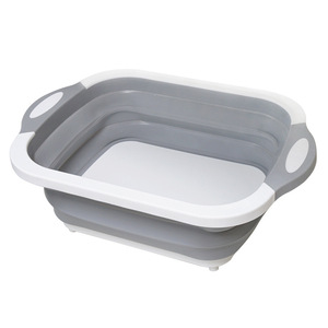 Amazon's New Multi-function Cutting Board Folding Sink Plastic Kitchen Sink Cutting Board
