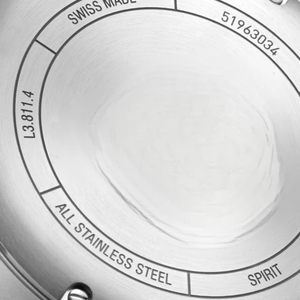 Montre mécanique automatique noire mate avec cadran arabe lumineux et bracelet en cuir pour homme Longinesing - Product Image 5