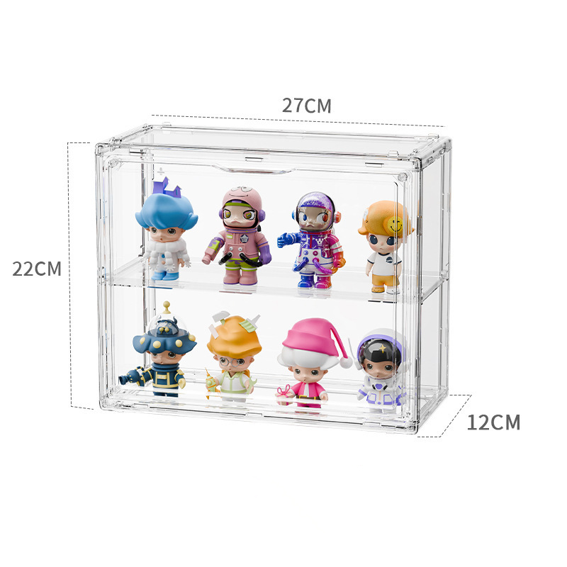 Clear-B06[with 1 divider]-27*22*12cm