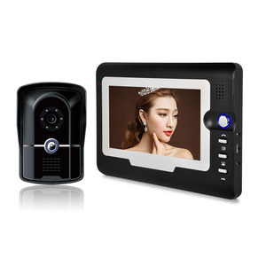 Độ nét cao bảy inch có dây video chuông cửa nhà Hệ thống an Ninh với intercom video cửa điện thoại thiết bị - Product Image 1