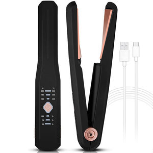 Heartless Magic Rotating 2 In1 Heat New Women Ceramic Auto Curly Cordless <strong>Mini</strong> <strong>Hair</strong> Curler Wand <strong>Hair</strong> Waves Flat Iron <strong>Hair</strong> Iron - Product Image 1