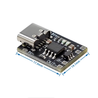 Module de charge pour batterie au lithium ternaire ultra-compacte 1A 3.7V/4.2V avec interface Type-C et carte de protection