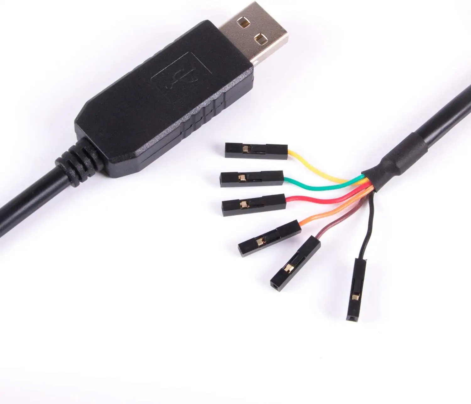UART последовательный 3,3 В адаптер конвертер кабель 6 Pin 0,1 дюймов гнездо TTL-232r-RPI отладки кабель с FTDI чипом для Windows