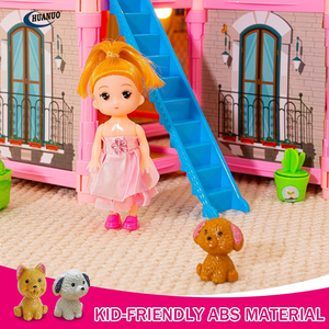 <span class=keywords><strong>Casa</strong></span> de Muñecas para Niños de 5 Pisos y 29 Habitaciones, <span class=keywords><strong>Casa</strong></span> de Juegos con Accesorios, <span class=keywords><strong>Muebles</strong></span> para <span class=keywords><strong>Casa</strong></span> de Muñecas para Niñas - Product Image 4
