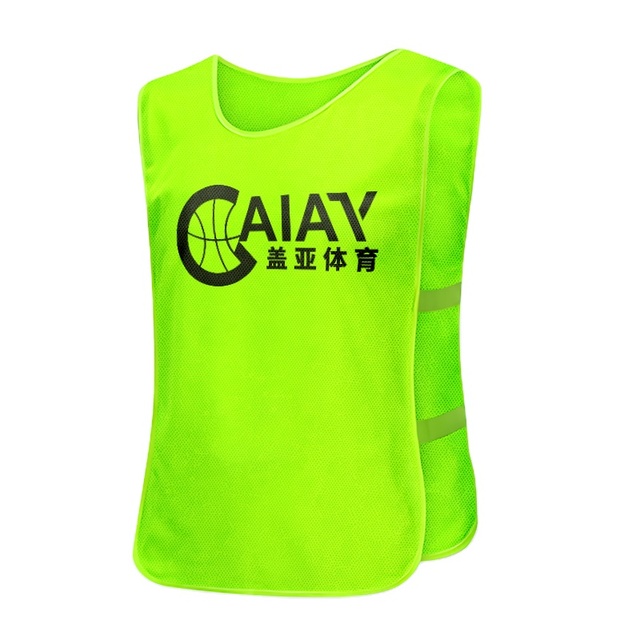 Cheap Custom Logo Football Vest Mesh Soccer Training Bibs Soccer Football Training Vest Soccer Training Equipment