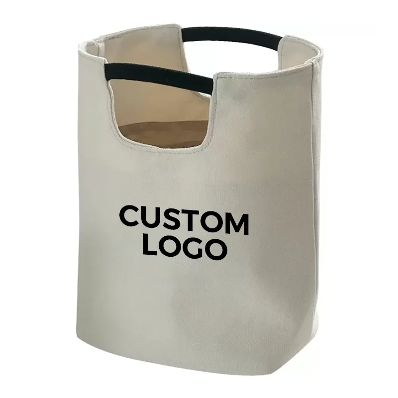 Sacola de lona de algodão e poliéster para férias e viagens, sacola de viagem com logotipo personalizado para exterior reciclado de boa qualidade