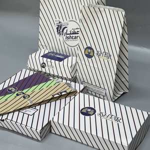 Diseño de belleza, logotipo personalizado, caja de papel de donut, Cookit de grado alimenticio, paquete dulce con laminación mate y grabado en relieve para <span class=keywords><strong>Sushi</strong></span> - Product Image 4