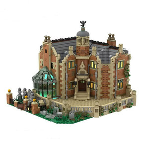 <span class=keywords><strong>Venta</strong></span> caliente transfronteriza: Bloques de construcción de partículas pequeñas de plástico ABS MOC-54244 para arquitectura de escenas callejeras temáticas de la luna llena. - Product Image 3