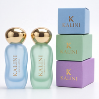 Flacon de parfum de luxe rechargeable en verre vide de 100 ml, avec étiquette personnalisée et boîte, directement de l'usine