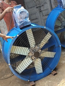 Ventilador de Conducto Axial de Alta Resistencia de 1400 mm para Ventilación de Sótanos con Conjunto de Impulsor de Aleación de Aluminio - Product Image 5