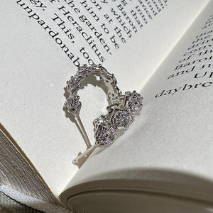 Pendientes Pequeños de Plata de Ley S925 con Diseño de Flor, Estilo Simple, Moderno, Retro Francés, Elegante, para Bodas y Ocasiones Especiales - Product Image 5