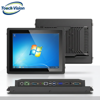 Panel PC Industrial Táctil Sin Ventilador de 7-27 Pulgadas, con Android/Linux/Win 10/11 Integrado, Monitor Todo en Uno para Automatización Industrial