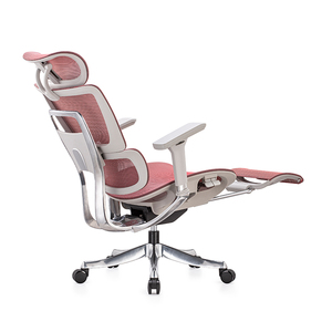Boss Ergnomic <strong>Chairs</strong> Durable for Sale Swivel Full Mesh <strong>Office</strong> <strong>Chair</strong> <strong>Red</strong> Color Modern Break Ergonomic <strong>Chair</strong> with Foot - Product Image 2