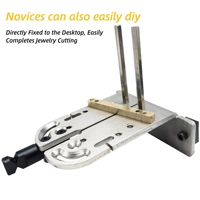 Outils multifonctionnels de gravure de bijoux DIY, plaque de fixation en acier inoxydable à queue de pie, étau de table pour réparation de moules