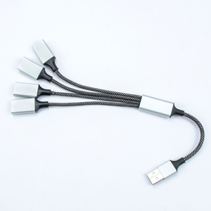 5A ชาร์จเร็ว27ซม. 1in3 <span class=keywords><strong>USB</strong></span> Type-C ถึง Type-C ทองแดงบริสุทธิ์สาย<span class=keywords><strong>ต่อ</strong></span>ขยายพร้อมอะแดปเตอร์ OTG - Product Image 5