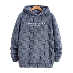 Sudadera con Capucha de Forro Polar para Hombre Los Angeles Keynote, Corte Regular, Sudadera con Capucha Cálida para Invierno, Logotipo Frontal 2024 - Product Image 5