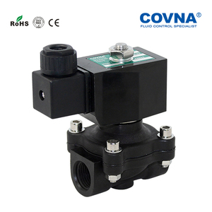 Vanne solénoïde électrique en plastique COVNA pour commande urgente, DN15 1/2 pouce, 2 voies, 12V CC, normalement fermée, pour eau - Product Image 4