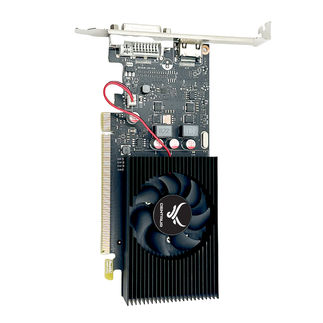 CENTAUR Gt1030 LP 4GB 64bit DDR4 Video Card New GeForce GT 1030 LP Graphics HD+VGA DVI output for laptop PCI Express Desktop