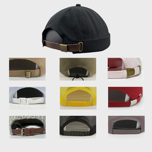 قبعة رجالي للجنسين من نوع سليب كاب, قبعة رجالية للجنسين من نوع سليب كاب ، قبعة سليب مدورة من دون إطار - Product Image 6