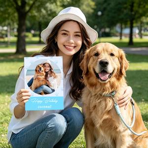 Laisse de promenade pour chien d'extérieur personnalisée avec logo et image, assortie à une combinaison de motifs pour animaux, carte colorée et corde ronde en nylon - Product Image 2