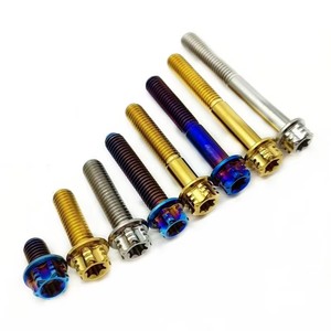 Tornillos de Titanio Morado para Motocicleta, Pernos de Cabeza Hexagonal Métricos, Anodizados, para Reparación de Motos y Construcción Personalizada - Product Image 4
