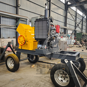 Máy nghiền di động với kích thước hạt đồng đều và mịn Máy Nghiền Búa cơ thể mạnh mẽ và bền - Product Image 2