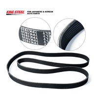 Courroie de distribution Kingsteel, courroie de ventilateur, fabriquée en Chine pour Toyota, Honda, Nissan, Hyundai, Mazda, Kia, Mitsubishi, Suzuki, Lexus