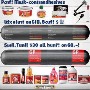 Adesivo strutturale in Silicone da 590ML per impermeabilizzazione del baldacchino esterno e riparazione perdite in vetro cemento - Product Image 3