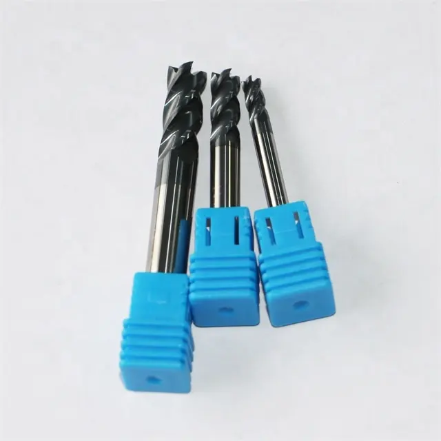 12mm Tungsten Carbide Material 4 Flutes End Mills Milling Tools