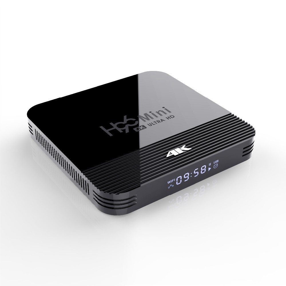 H96 Mini H8 Android 9,0 Dispositivo de TV inteligente 2GB 16GB 2,4G/5G Wifi 4K Youtube reproductor de medios BT4.0 4K