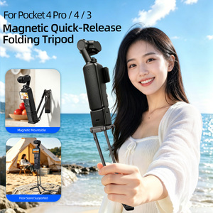 Trépied magnétique à angle réglable pour Insta360 <span class=keywords><strong>Luna</strong></span>, ultra portable, installation rapide, support de trépied pour accessoires de caméra d'action DJI - Product Image 2