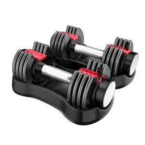 Ensemble d'haltères réglables 28 kg pour hommes et femmes, antidérapant, réglage rapide, service de personnalisation du logo, vente en gros directe - Product Image 5