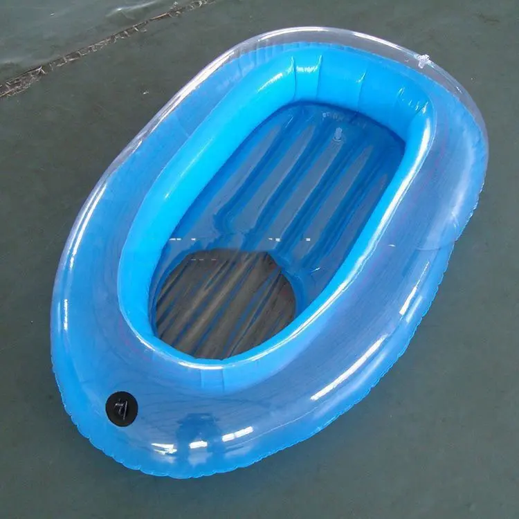 kids inflatable canoe, pvc inflatable boat for pool and lake