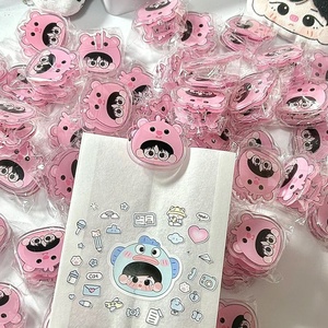 Personnalisé mignon Kawaii dessin animé <span class=keywords><strong>Anime</strong></span> PP acrylique trombones personnalisé papeterie Clips pour Sublimation pour une utilisation en classe de bureau - Product Image 6