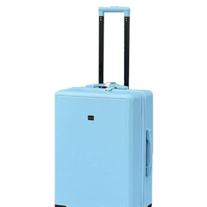 กระเป๋าเดินทางแบบมีซิปกระเป๋าล้อลากวัสดุ PC แข็งแบบพกพาน้ำหนักเบาออกแบบได้ตามที่ต้องการ - Product Image 6