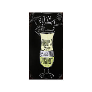 Accesorios de Bar La Cantina Whisky Bourbon Bar Cerveza Milk Shake Vintage Retro Signs Cartel de chapa - Product Image 3