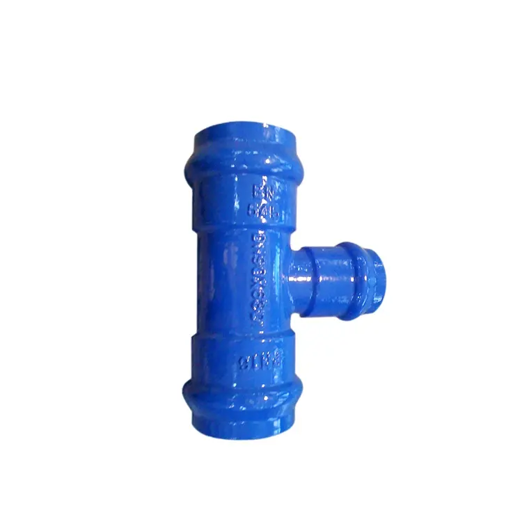 ISO 1083 ISO 2531 EN 545 EN598 Ductile Iron PVC pipes Fittings For Pipeline Projects