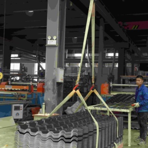 Feuille de PVC de tuile de Upvc Telha Tejas De Pvc Para Techos société de fabrication de <span class=keywords><strong>couvreur</strong></span> de tuile de toit de résine synthétique en Chine - Product Image 5