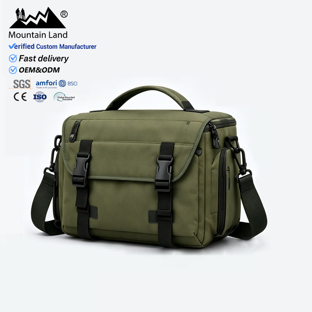 Professional Camera Bag Waterproof Shockproof  DSLR Camera Shoulder Bag with Customizable Dividers for Photography Travel