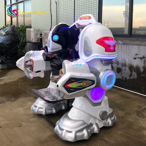 Voiture à pédales pour enfants en matériau FRP, alimentée par batterie, pour l'intérieur et l'extérieur - Équipement de terrain de jeu - Product Image 4