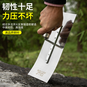 Stainless Steel Trowel Flat Blade Toothed Plastering Tool For Tile Laying Industrial Grade - Product Image 3