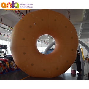 Aufblasbarer PVC-Donut-Ballon mit Riesen futter und Helium zur Förderung - Product Image 5
