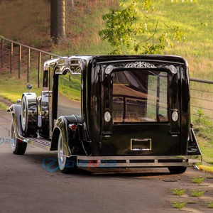 Carroza Fúnebre Eléctrica Negra de Alta Calidad, Estilo Clásico, para Transporte Especial en Funerales - Product Image 4