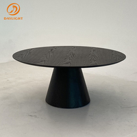Fournisseurs de Foshan, table à thé ronde en bois naturel au design unique et moderne, ensemble de tables à café pour café