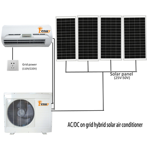 Systèmes de climatisation mini-split solaires pour chauffage et refroidissement, 20 à 26 SEER, pour la climatisation des pièces résidentielles - Product Image 3