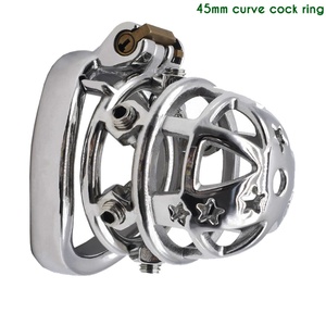 อุปกรณ์ล็อคความบริสุทธิ์ทางเพศชายแบบ BDSM ยี่ห้อ FRRK  ทำจากโลหะ  ตกแต่งด้วยหนาม  กรงครอบอวัยวะเพศชาย  ทำจากสแตนเลส  กรงครอบอวัยวะเพศชายสำหรับผู้ชาย - Product Image 3