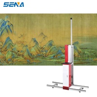 Machine d'impression murale verticale automatique SENA wallpen dx7 tx800 prix de l'imprimante murale à tête imprimante machine 3d