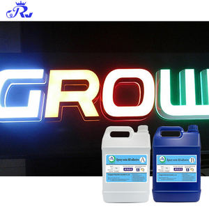 Sıcak satış promosyon parlak aydınlık karakterler epoksi reçine led işareti kanal mektup - Product Image 1