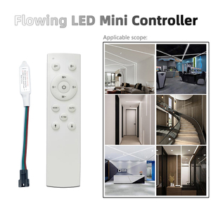 New dây miễn phí màu duy nhất chảy nước LED mini SPI điều khiển DC 12V 24V 2048 pixels với 12-Key <span class=keywords><strong>RF</strong></span> không dây điều khiển từ xa - Product Image 6